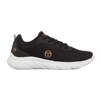 Sneakers da donna nere con logo oro rosa Sergio Tacchini Track, Brand, SKU s311000469, Immagine 0